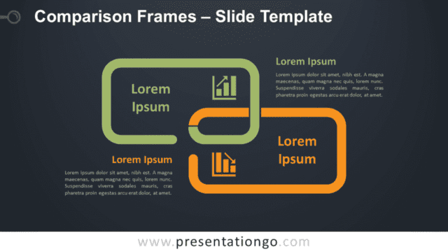 Free Comparison Frames Graphics for PowerPoint and Google Slides