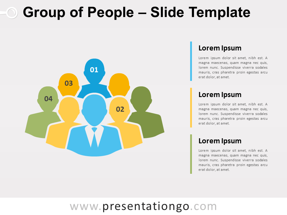 Free Group of People for PowerPoint