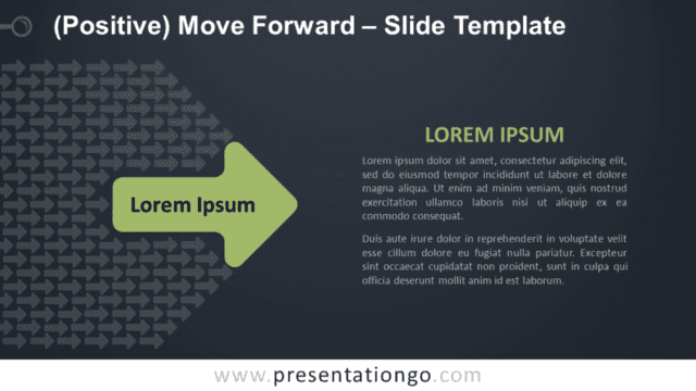 Free Positive Move Forward Graphics for PowerPoint and Google Slides