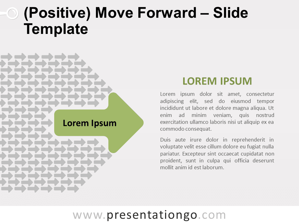 Free Positive Move Forward for PowerPoint