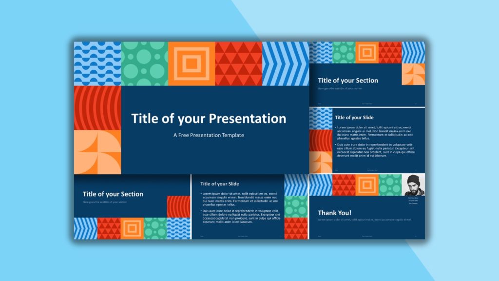 Free Neo-Geometric for PowerPoint and Google Slides