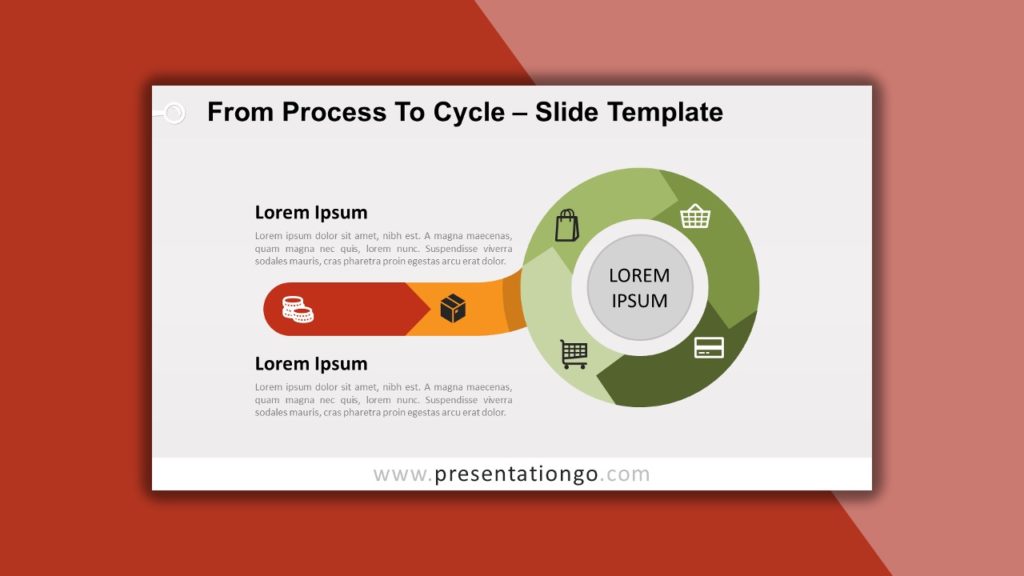 Free From Process to Cycle for PowerPoint and Google Slides